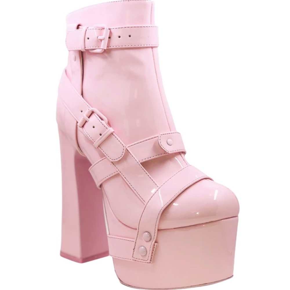 STARDUST BONDAGE - PINK PATENT